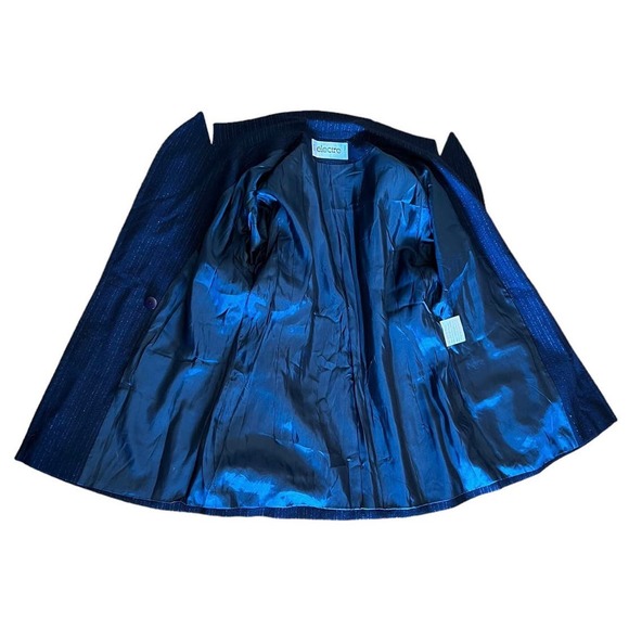 Vintage Electre Paris Wool Top Blazer Size Medium  Made in France - Picture 7 of 12